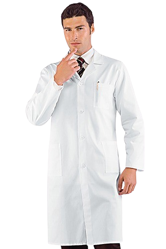 Camici bianchi di varie tipologie per il settore medicale